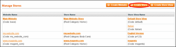 Magento Setup Store Live