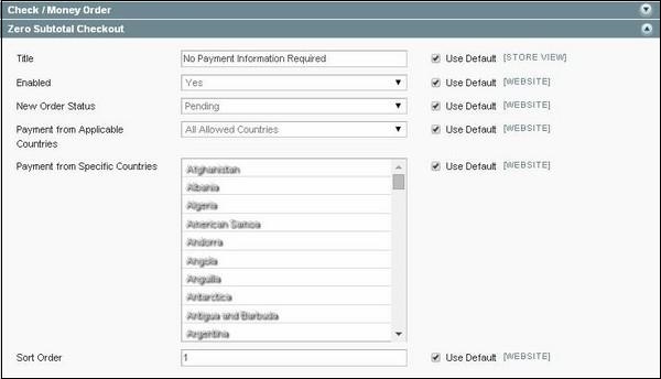 Magento Setup Payment Plans