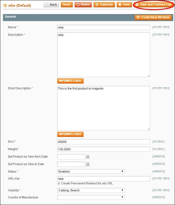 Magento Setup