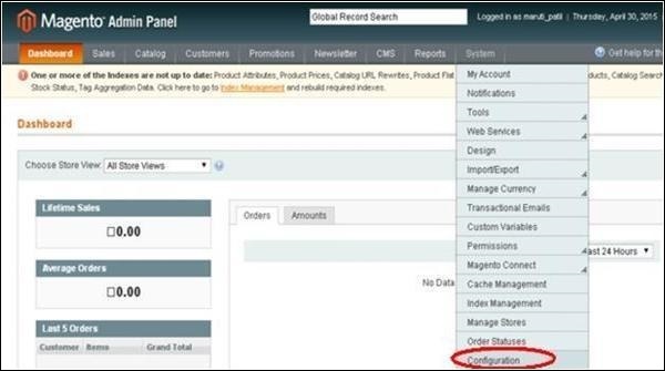 Magento Setup Shipping Rates