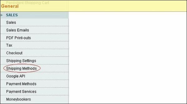 Magento Setup Shipping Rates