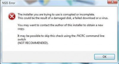 NSIS Error