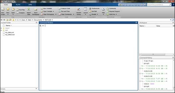 MATLAB desktop