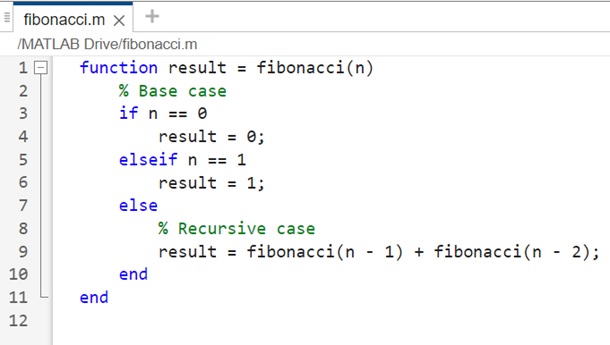 function fibonacci