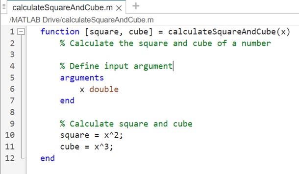 matlab function