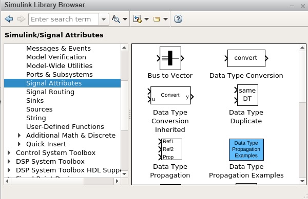 Signal Attributes