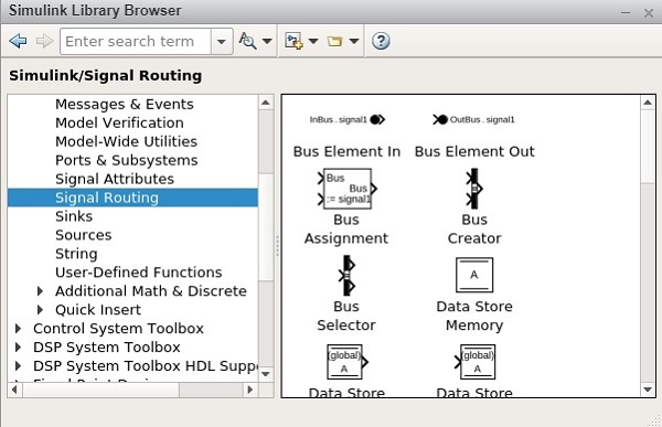 Signal Routing