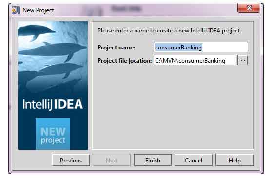 New Project in IntelliJ IDEA, step 5.