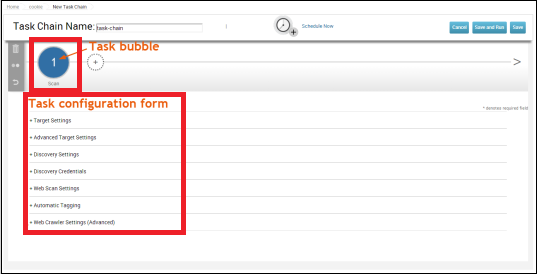 Configuration Task Setting