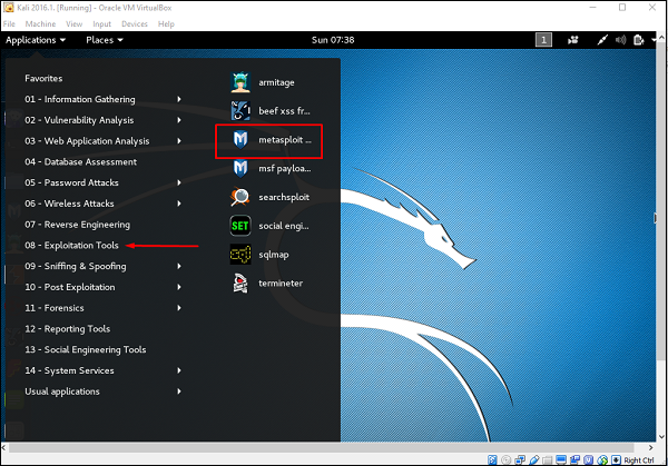 Metasploit Console