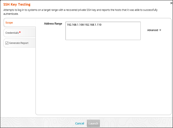 SSH Key Testing