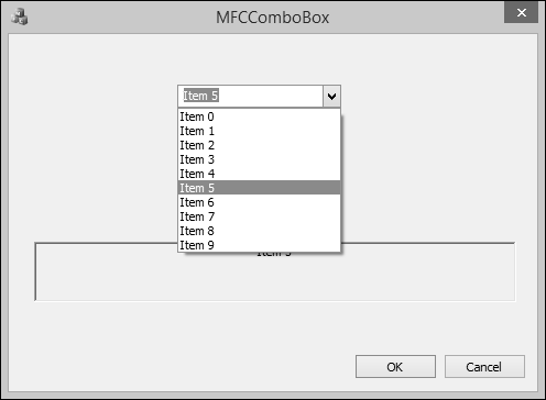 Combobox Output