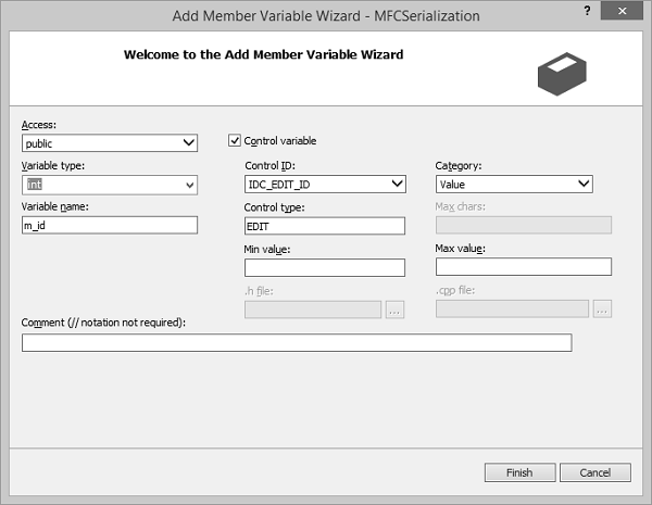 Serialization Add Var