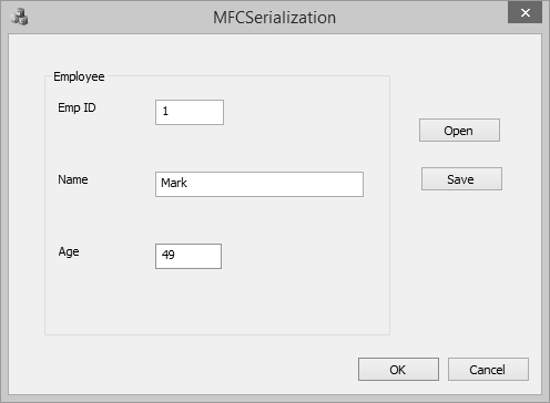 Serialization Insert Info