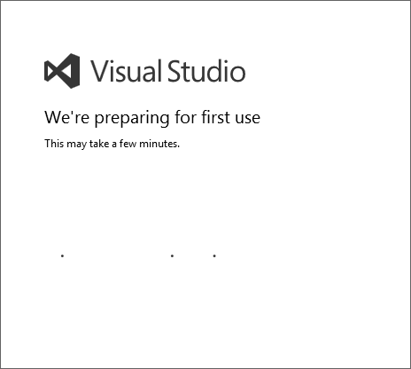 Visual Studio Preparing