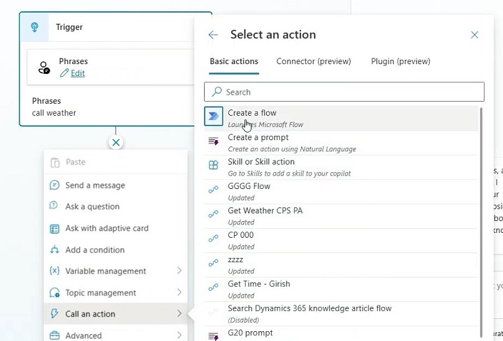 Connecting Power Automate Flow