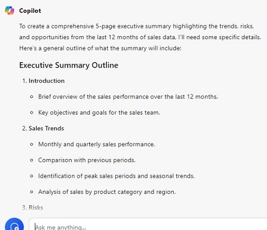 Natural Language Processing (NLP) in Copilot