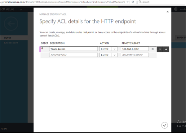 ACL Endpoint Details