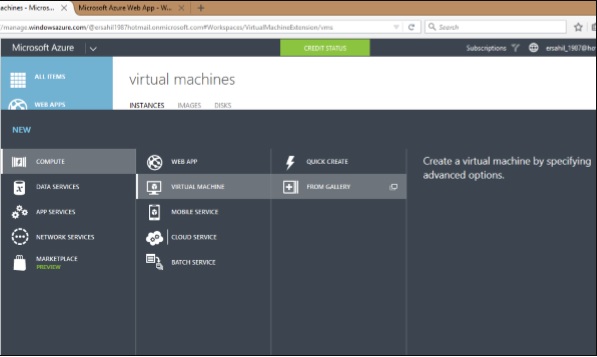 Create a Virtual Machine