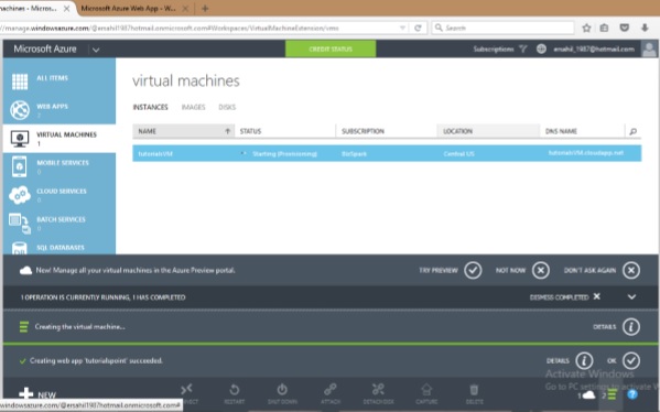 Create a Virtual Machine