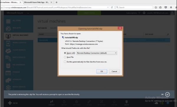 Create a Virtual Machine