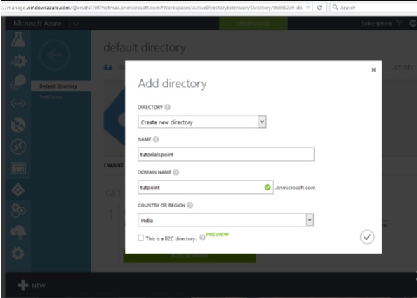 Creating an Active Directory