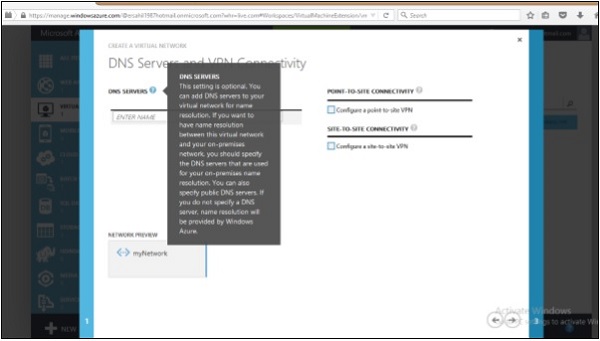 Virtual Network Cloud