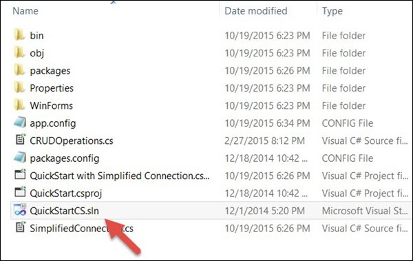 Mscrm Web Service Example Step 1