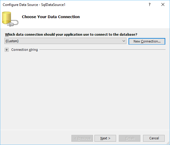 Configure Datasource