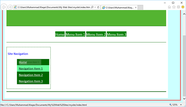 File Menu