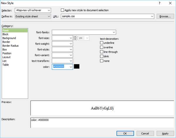 Padding Values