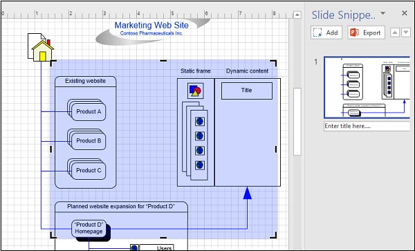 Slide Snippets Pane