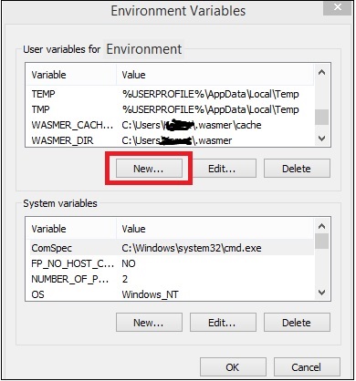 Environment Variables