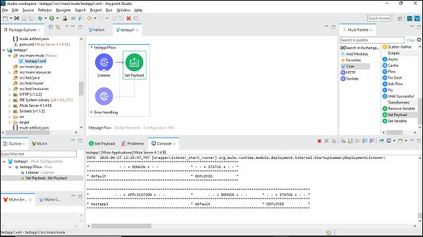 First Mule Application