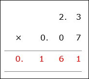 Decimal Multiplication