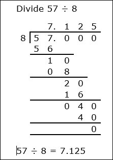 Division With Decimal Number