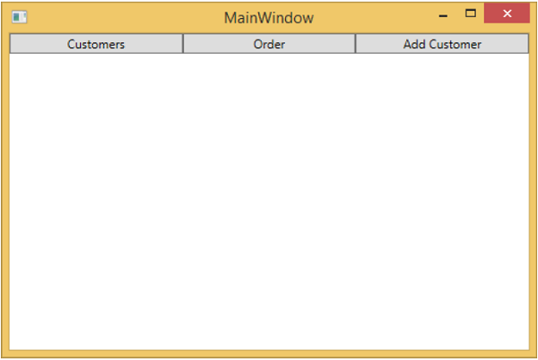 MVVM Dependency Injection MainWindow1