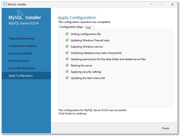 MySQL Apply Configuration