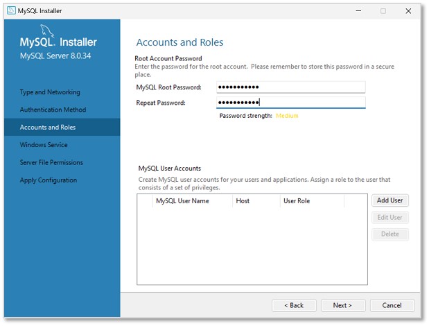 MySQL Root Password