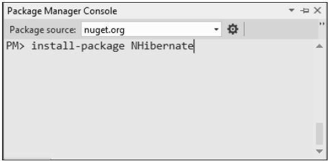 Package Manager Console