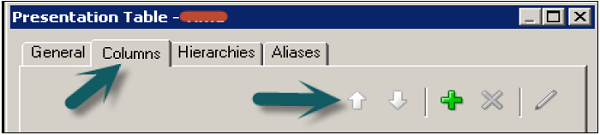 Reorder Presentation Column