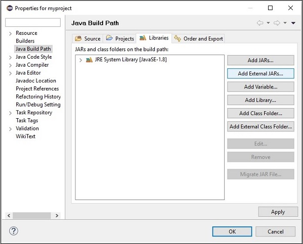 Java Build Path