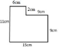 Finding the missing length in a figure Example2 Step2