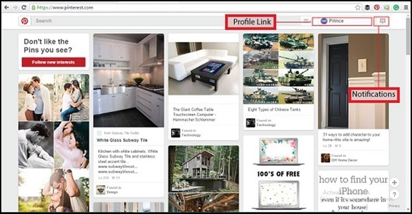 Pinterest Category