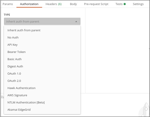 Authorization options