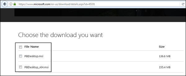 Choose Download