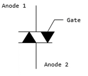 TRIAC Symbol