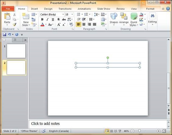 Microsoft PowerPoint 2010