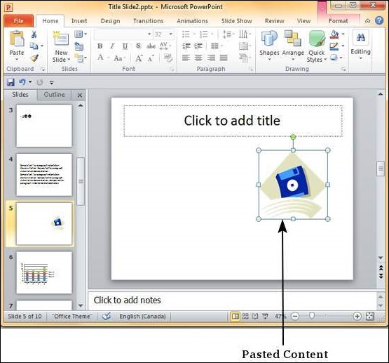 Microsoft PowerPoint 2010