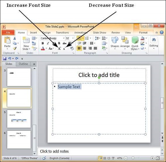 Microsoft PowerPoint 2010